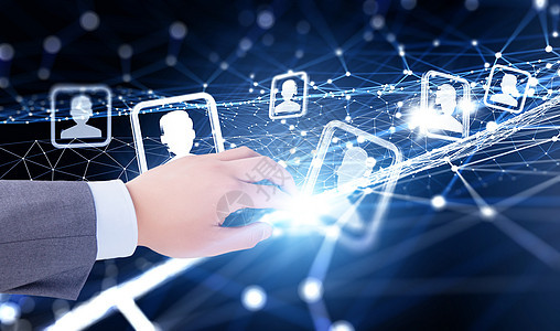 手指點(diǎn)擊網(wǎng)絡(luò)科技 連接未來，驅(qū)動(dòng)創(chuàng)新